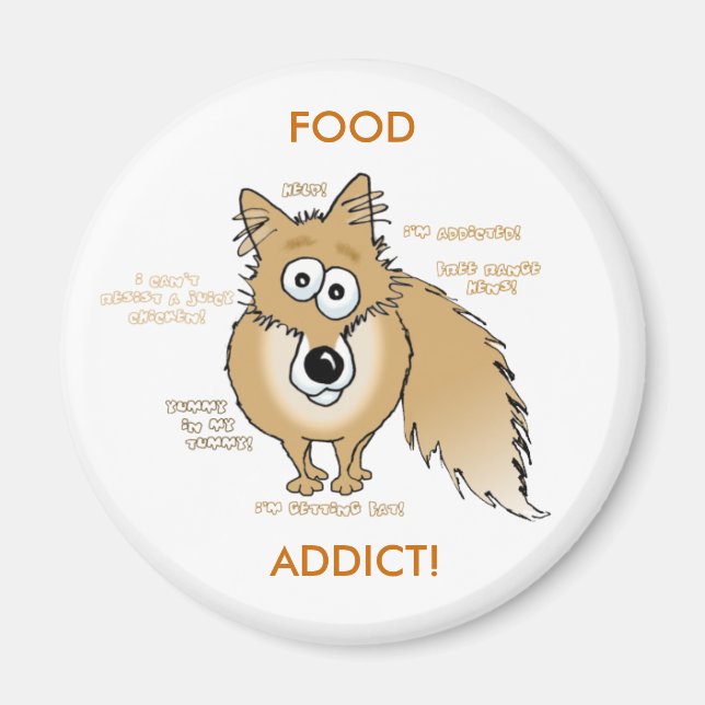 Íman Raposa, COMIDA ADDICT! (Frente)