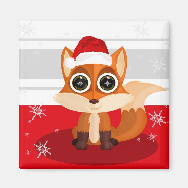Íman Raposa de Natal (Frente)