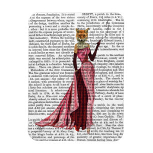 Íman Raposa Glamor de Rosa