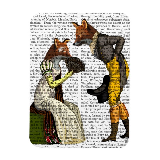 Íman Raposas (Vertical)