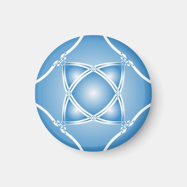 Íman rapsódia azul (Frente)