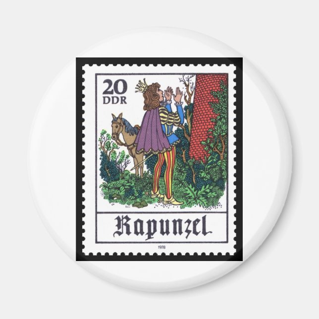 Íman Rapunzel 20 DDR 1978 (Frente)