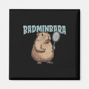 Íman Raquete de Peteca Badminbara - Time de Badminton C