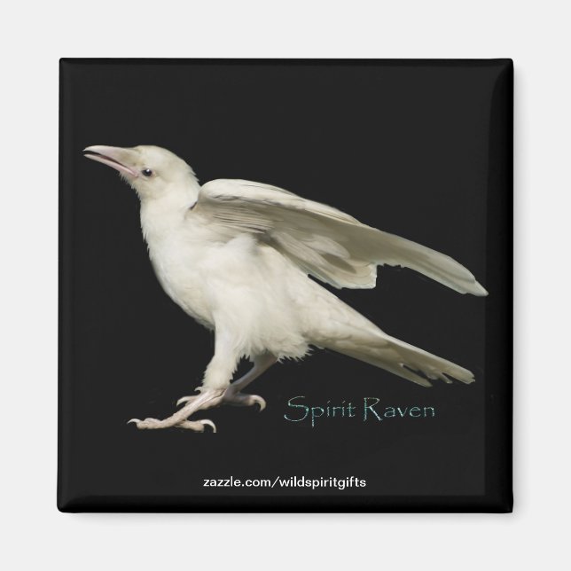Íman Raras White Raven Photo Spirit Raven II Series (Frente)