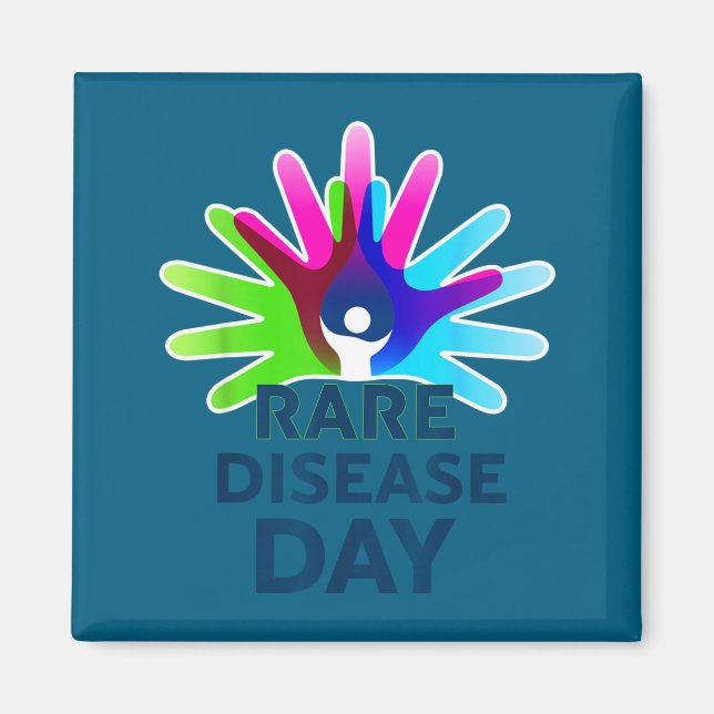 Íman Rare Disease Awareness Shirt - Rare Disease Day 20 (Frente)