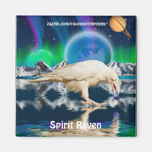 Íman Rare Spirit Raven Fantasy Art Magnets