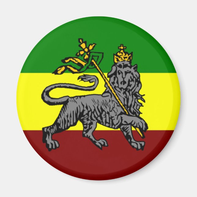 Íman Rasta Lion (Frente)