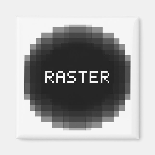 Íman raster (Frente)