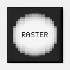 Íman raster