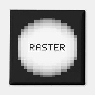 Íman raster