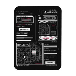 Íman Rastreamento - Design de Streetwear Techno-Brutali