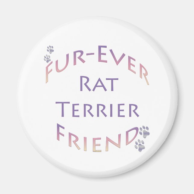 Íman Rat Terrier Fuere Amigos (Frente)