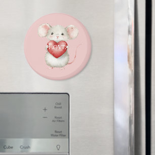 Íman Rato com amor cardíaco