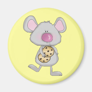 Íman Rato com camiseta e presentes dos biscoitos