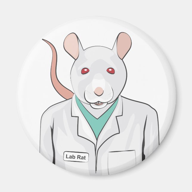 Íman Rato de laboratório (Frente)