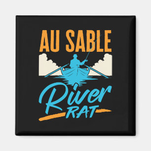 Íman Rato do Rio Au Sable Caiaque Canoagem Pesca Barco