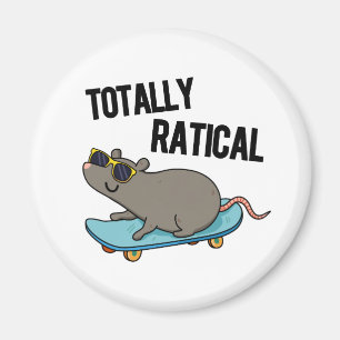 Íman Rato Funny Rat Pun Totalmente Ratical