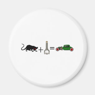 ÍMAN RATO+HASTE DE ROD=RAT