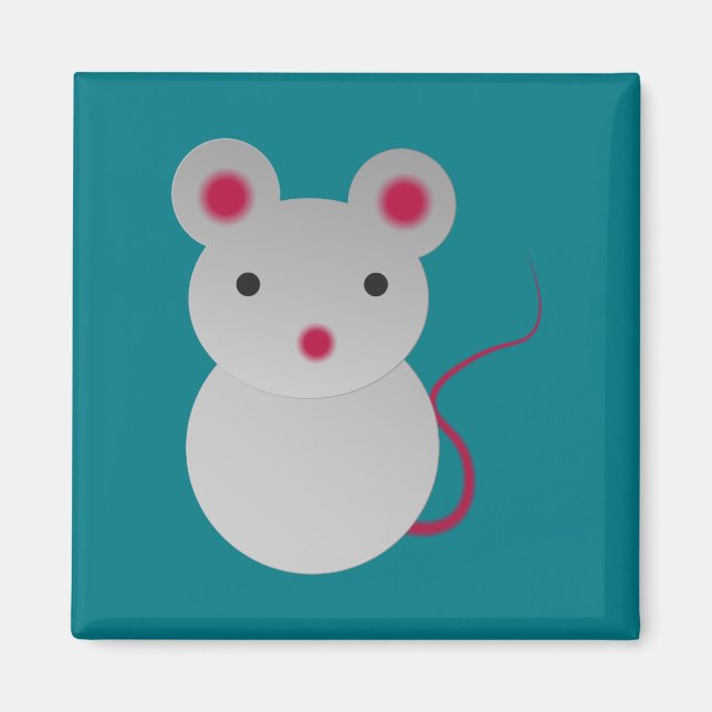 Íman Rato Pequeno Bonito (Frente)