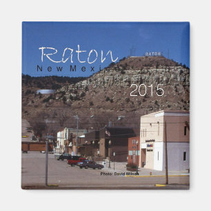 Íman Raton New Mexico State Souvenir Imã de geladeira