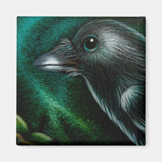 ÍMAN RAVEN CROW NORTE LUZ MAGNET (Frente)