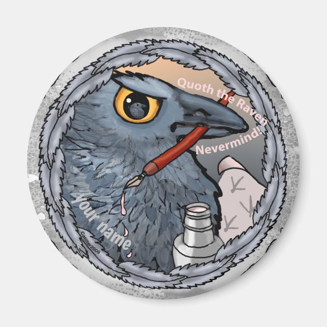 Íman Raven Neverhead (Frente)