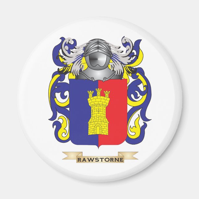 Íman Rawstorne Casaco de Braços (Crest Familiar) (Frente)