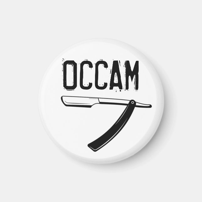 Íman Razor de Occam (Frente)