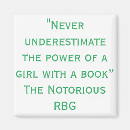 Íman RBG notoriamente conhecido nunca subestima a cotaç