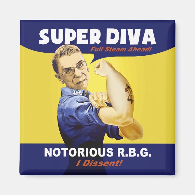 Íman RBG o Riveting (Frente)