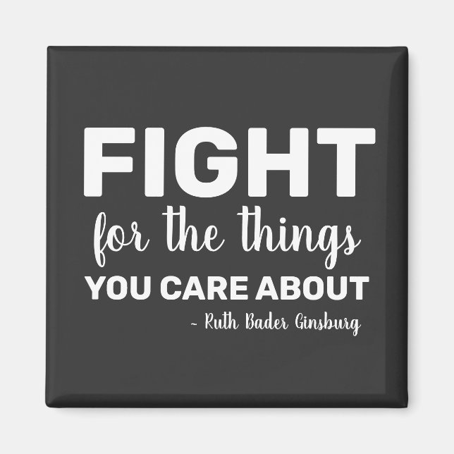 Íman RBG Ruth Bader Ginsburg cita Liberal Feminista (Frente)