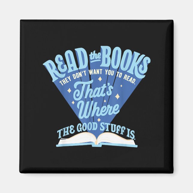 Íman Read The Book They Don't Want You To Read  (Frente)