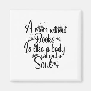 Íman Reading Art A Room Without Books Is Like A Body .p