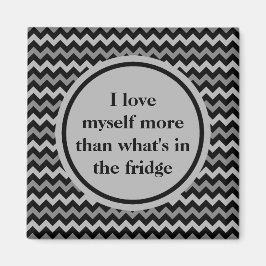 Íman Reafirmação positiva de perda de peso em preto e c