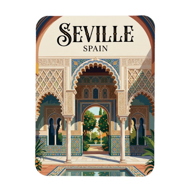 Íman Real Alcázar de Sevilha Espanha (Vertical)
