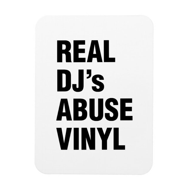 Íman REAL DJ's ABUSE VINYL (Vertical)