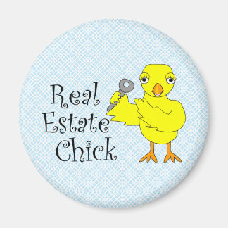 Íman Real Estate Chick Ornament