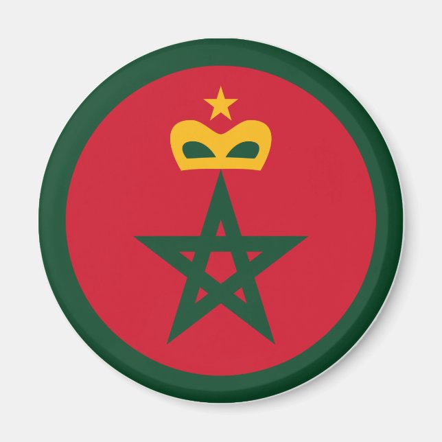 Íman Real Força Aérea marroquina (Frente)
