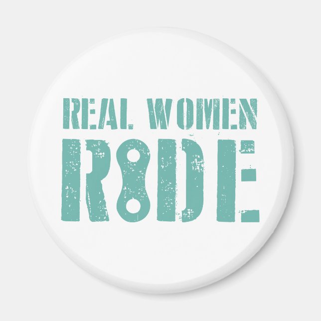 Íman Real Women Ride (Frente)