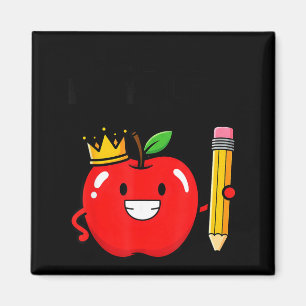 Íman Realeza pré k fofa professora pré-escolar