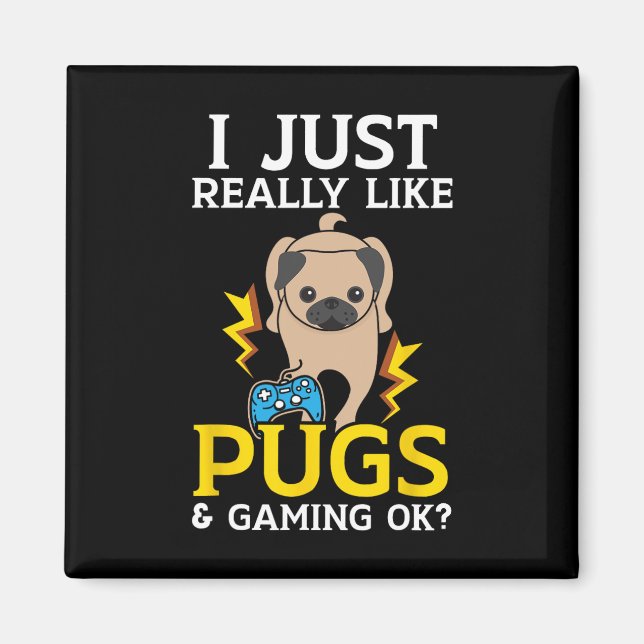 Íman Realmente Como Pugs E Jogos Ok Jogo Vídeo (Frente)