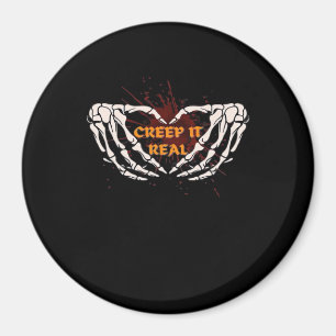 Íman Realmente, Mãos De Esqueleto Mostrando Coração