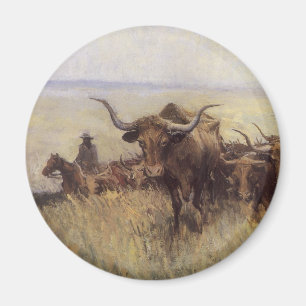 Íman Rebanho em Marcha para Wyoming de WHD Koerner