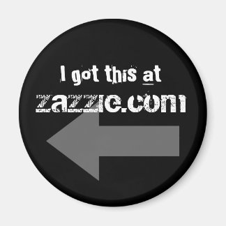 Íman Recebi isto em Zazzle.com