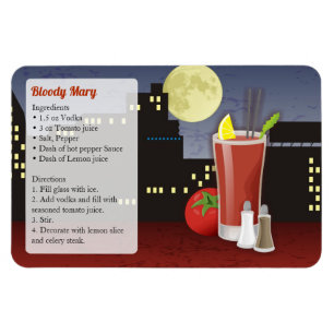 Íman Receita Bloody Mary Cocktail