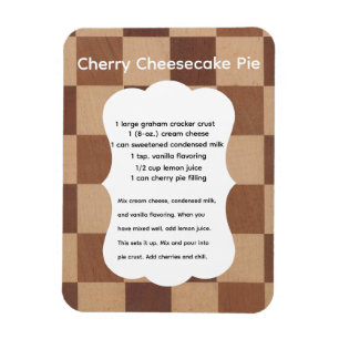 Íman Receita de Cheesecake de Cereja