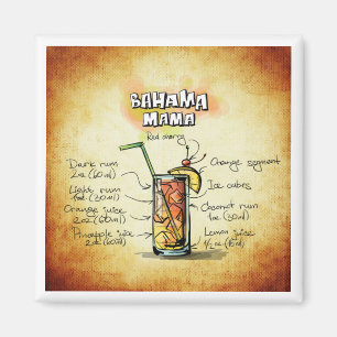 Íman Receita de Cocktail em Bahama