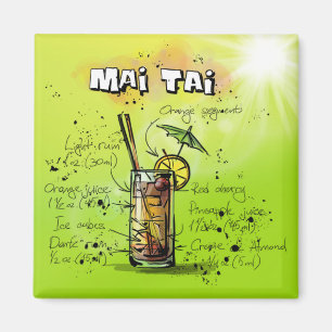 Íman Receita de Cocktail Tropical