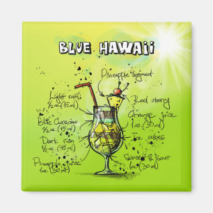 Íman Receita de coquetel tropical do bar