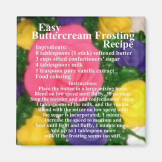 Íman Receita do Glacé Buttercreme